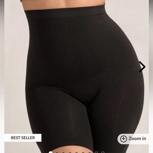 SHAPERMINT Essentials All Day Every Day High-Waisted Shaper Shorts M/L Black NEW